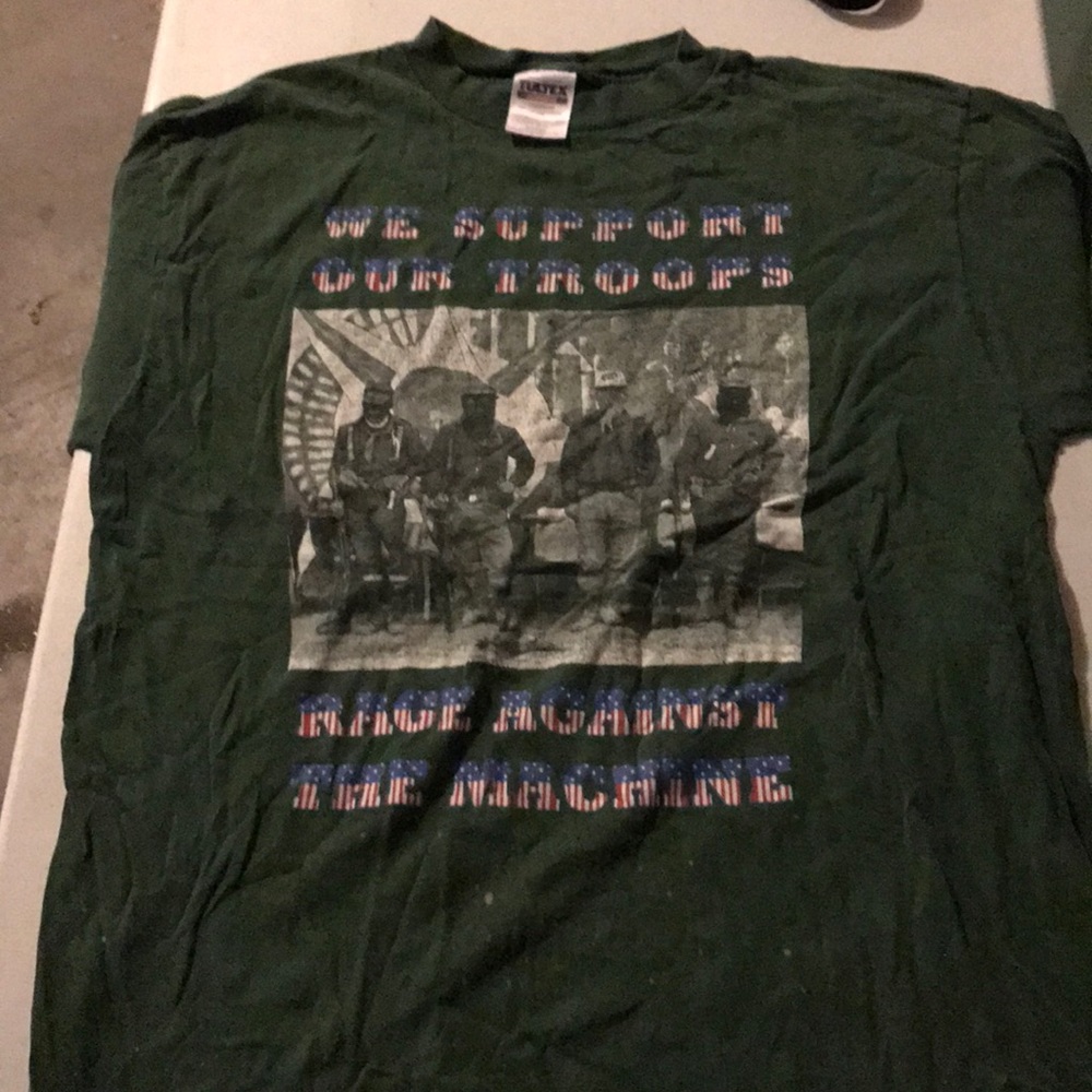 Rage against the machine concert shirt